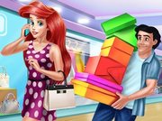 Ariel and Eric Shopping Day