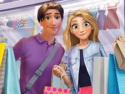 Rapunzel and Flynn Shopping Day