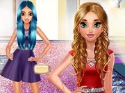 Jasmine and Belle Supermodels