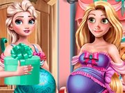 Elsa and Rapunzel Birth Preparations