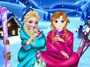 Frozen Sisters Winter Holiday
