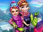 Anna and Baby Winter Games
