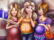 Princesses Pregnant Selfie