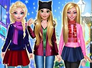 Princesses Winter Day