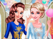 Anna And Elsa Arendelle Ball