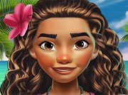 Moana at Beauty Salon