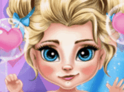 Baby Elsa Bath