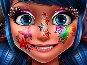 Ladybug Glittery Makeup