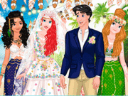Princess Coachella Inspired Wedding