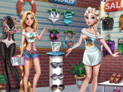 Elsa And Rapunzel Bff Pool Party