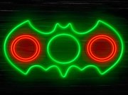 Fidget Spinner Neon Glow
