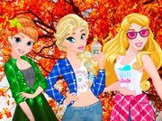 Princess Fall Flanel