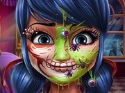 Dotted Girl Halloween Makeup