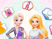 Elsa Vs Rapunzel Fashion Game