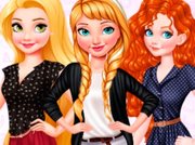 Princesses Getting Cozy Chunky Knits