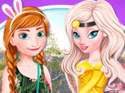 Frozen Sisters Vacation Vibes