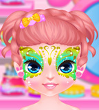 Baby Painting Face
