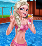 Ice Queen Pool Day