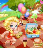 Ice Queen Princess Picnic