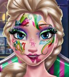 Ice Queen New Year Makeup