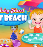 Baby Hazel At Beach