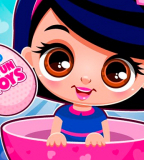 Cute Dolls Open Eggs
