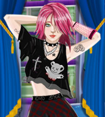 Emo Girl Dress Up