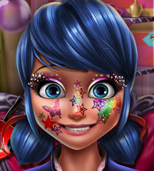 Hero Glittery Makeup