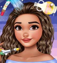 Princess Curly Hair Tricks