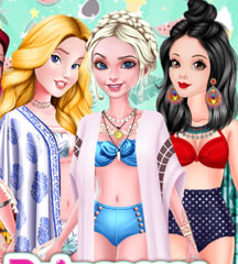 Princesses Swimwear Fashion