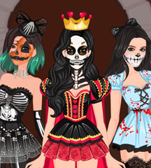 Supermodel Spooky Makeup