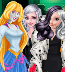Trick Or Treating With The Princesses