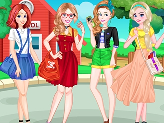 Princesses College Style
