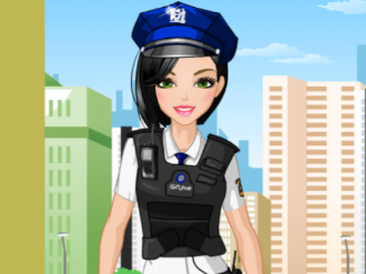 Guarding the Law Police Dress up