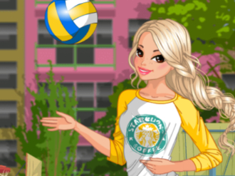 Playing Catch Dress Up Game