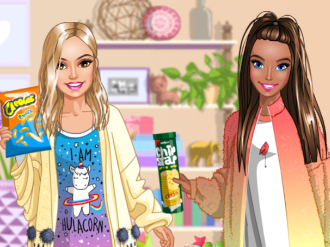 Lazy Sunday Friends Dress Up Game