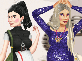 Pregnant Kardashians Dress Up Game Fun