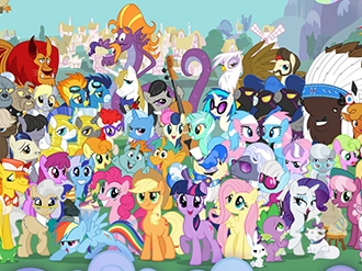 My Little Pony Explore Ponyville