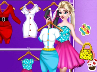 Elsa Closet Dressup