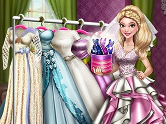 Dove Wedding Dolly Dressup