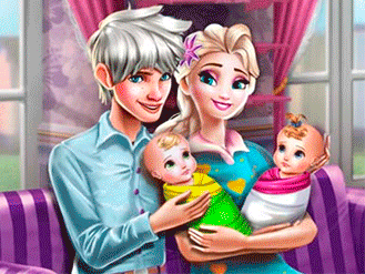 Ice Queen Twins Family Day