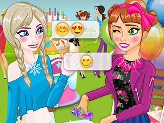Anna and Elsa Chit Chat