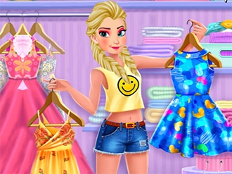 Elsa Princess Fashion Day