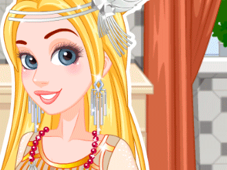 Princess Ariel Art Deco Style