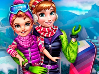 Winter Games Dressup