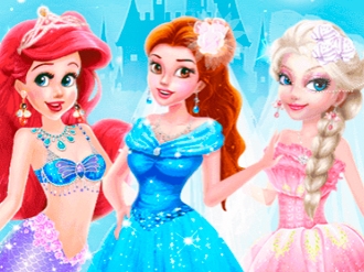 Princesses Different Style Wedding