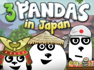 3 Pandas in Japan