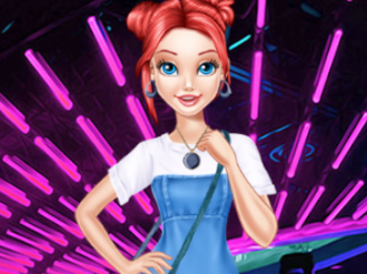 Princess Denim Dress Fashion