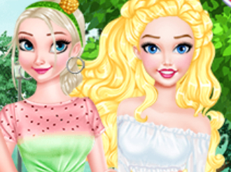 Princesses Fruity Nails