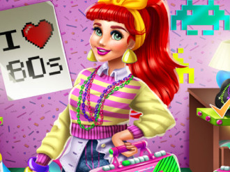 Mermaid Princess 80s Diva Dressup
